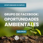 Grupo de Facebook: Oportunidades Ambientales
