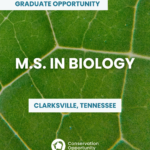 M.S. in Biology (Thesis or Non-Thesis Track)