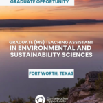 Graduate (MS) Teaching Assistant in Environmental and Sustainability Sciences (Urban & Community Forestry Focus)