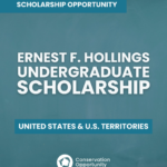 Ernest F. Hollings Undergraduate Scholarship